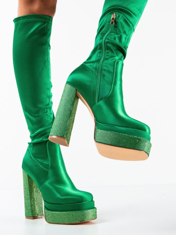 Cizme dama Portia Verzi