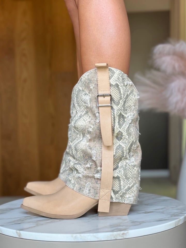 Botine dama Inga Print 2