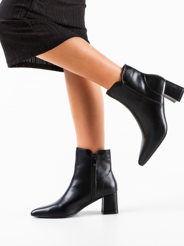 Botine dama Lanana Negre