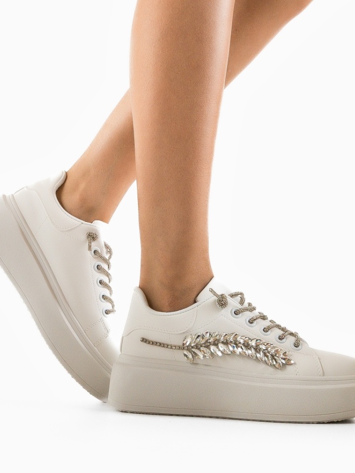 Sneakers dama Epipha Albi