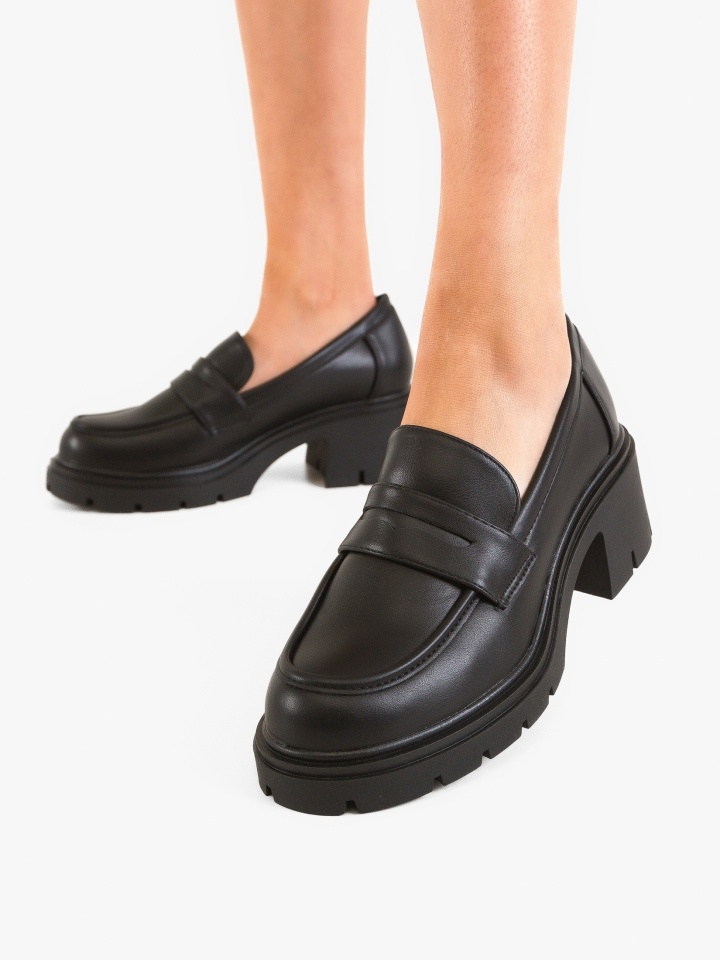 Pantofi dama cu toc Russe Negri 2