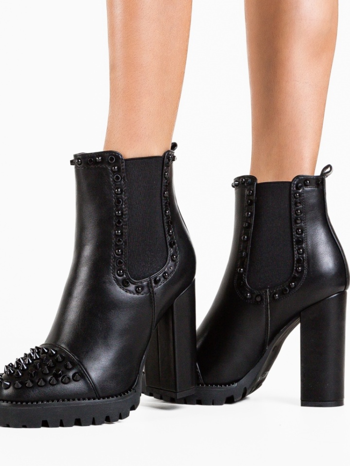 Botine dama Mendel Negre