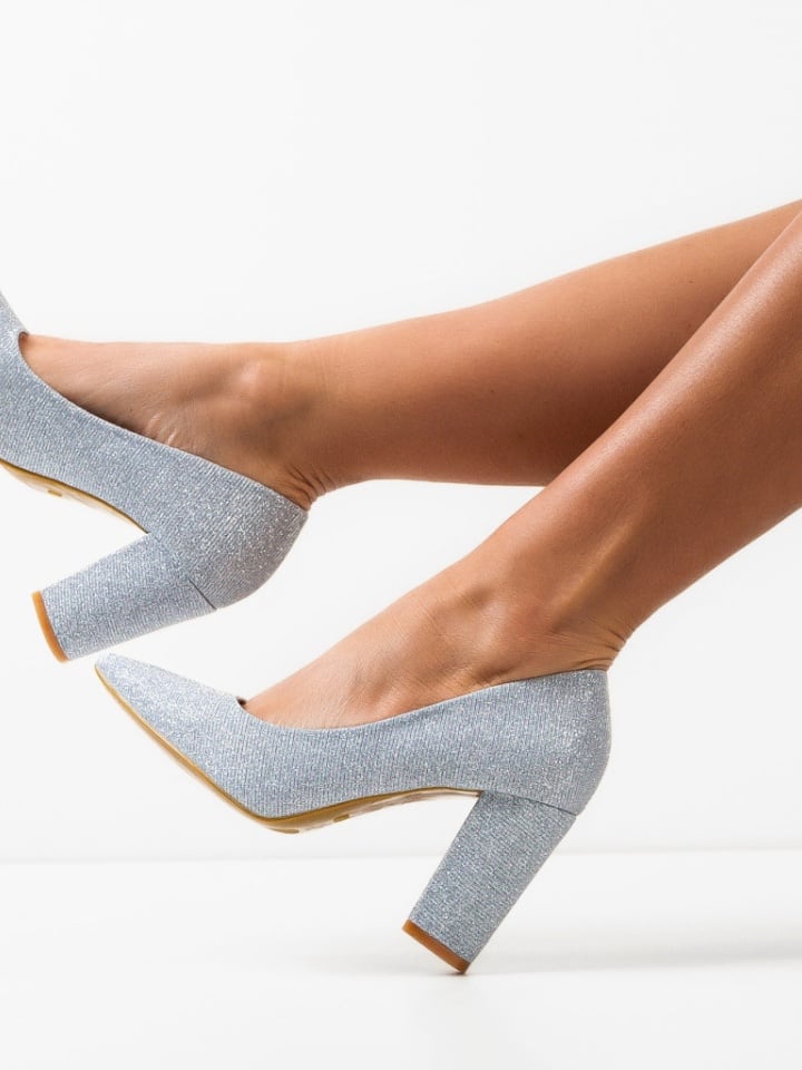 Pantofi dama Potter Argintii