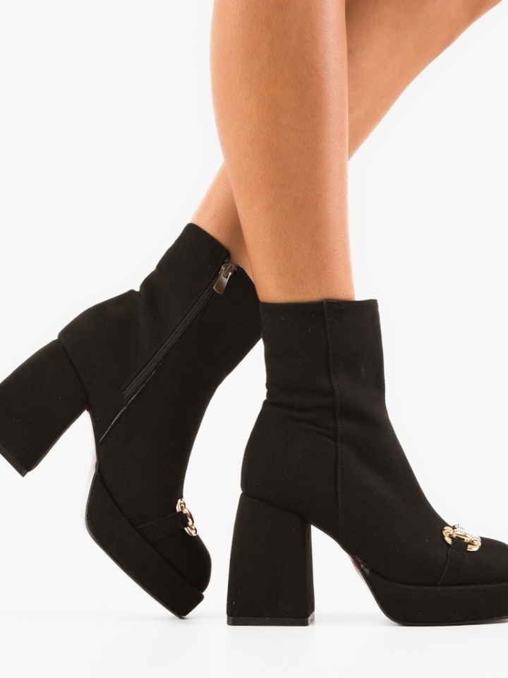 Botine dama Fersace Negre 2