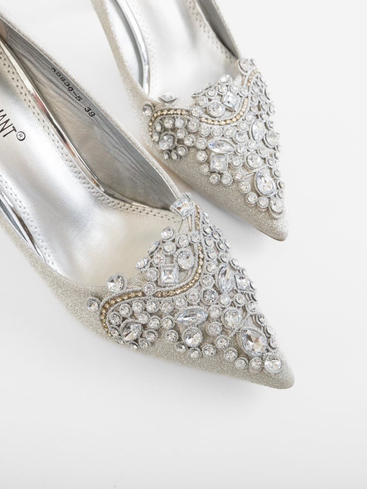 Pantofi stiletto dama Laurie Aurii 2