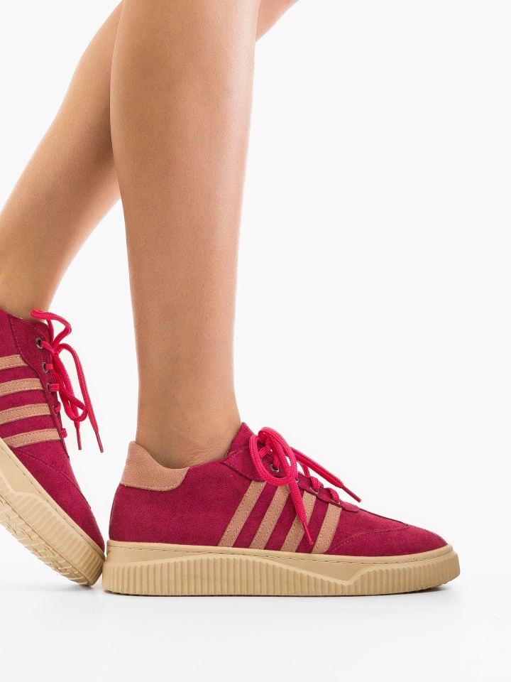 Sneakers dama Crimson Rosii