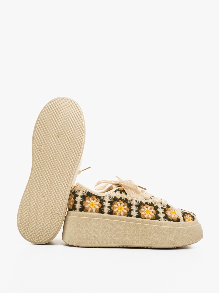 Sneakers dama Maxima Bej