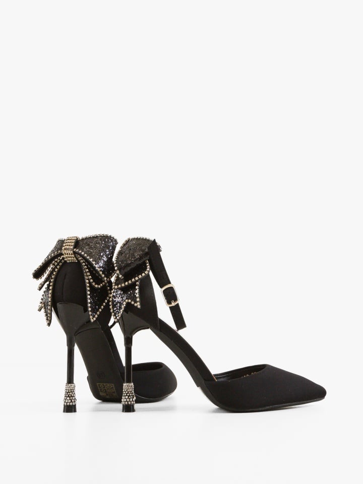 Pantofi cu toc Ozkale Argintii