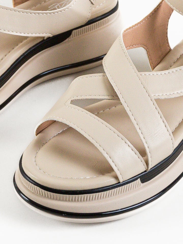 Sandale dama Zurich Bej