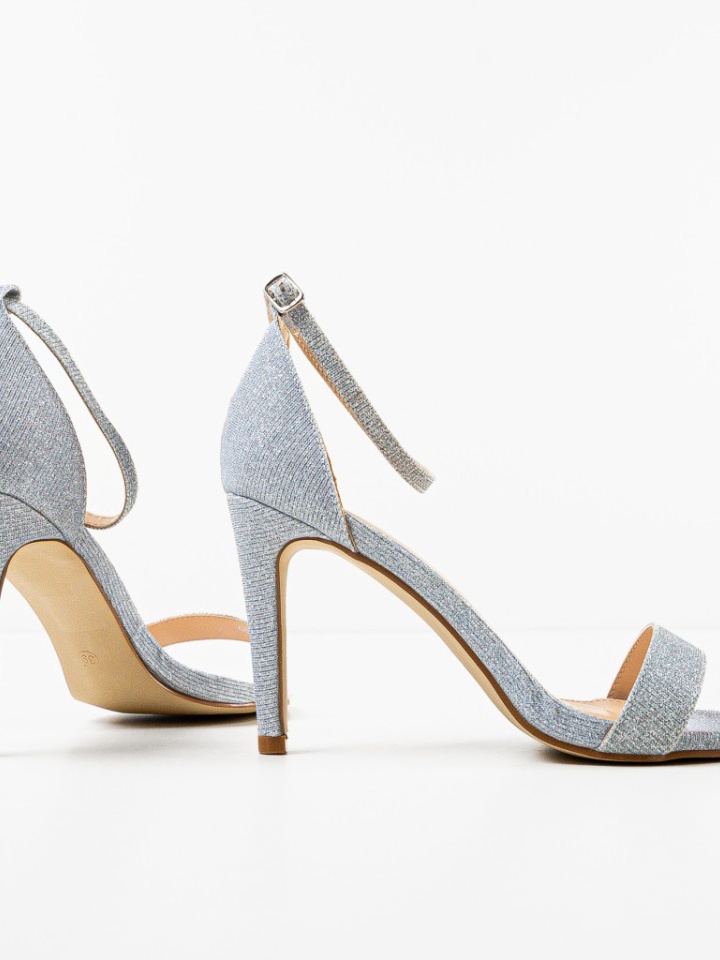 Sandale cu toc Ayrane Negre