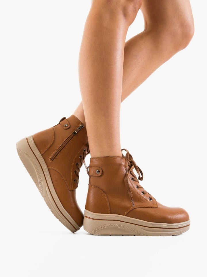 Pantofi Casual Lakiob Camel 2