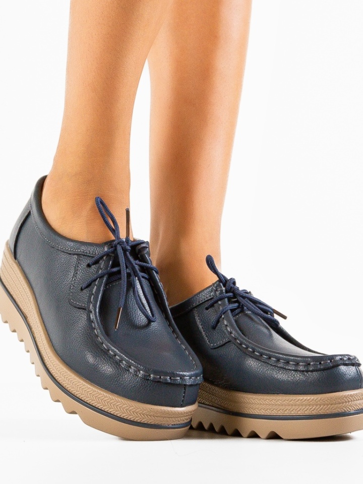 Pantofi Casual Sag Bleumarin