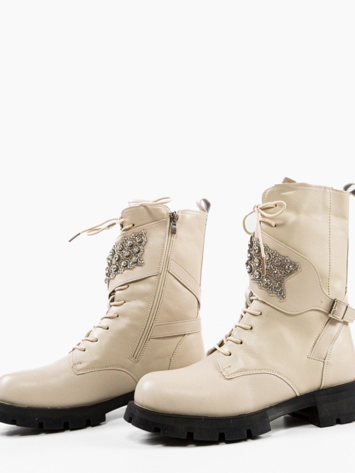 Ghete dama Lakeras Bej