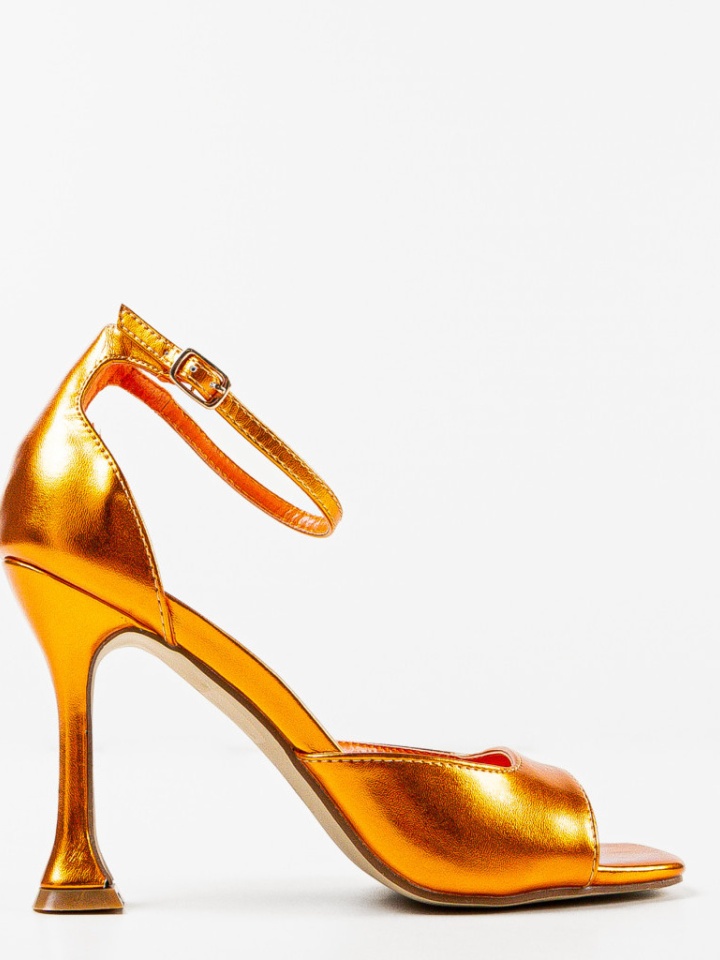 Sandale cu toc Honeyman Negre