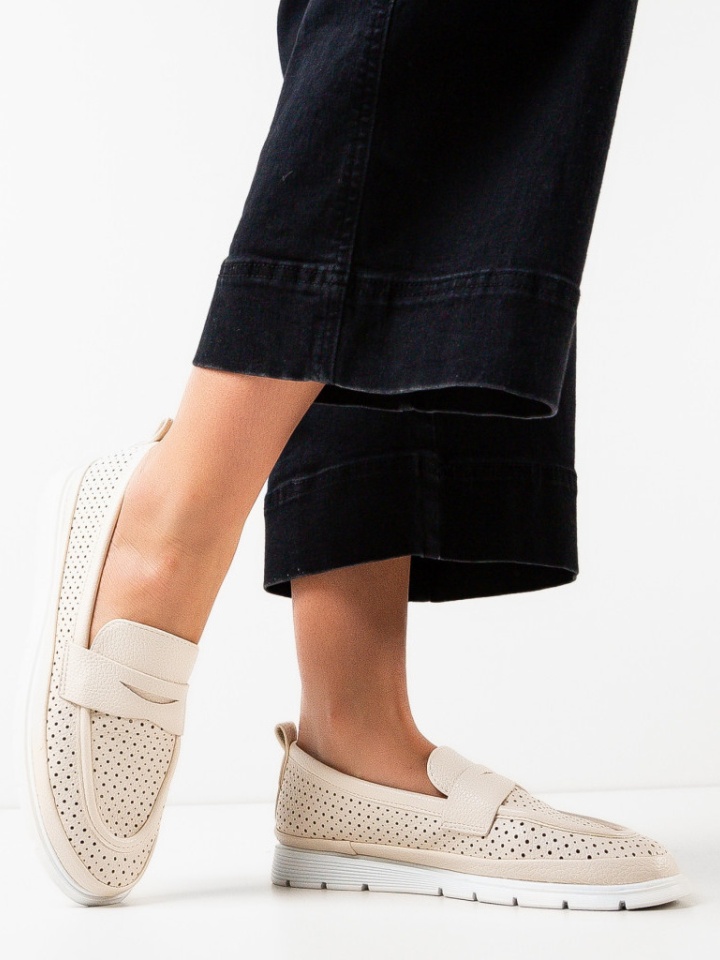 Pantofi Casual Amina Bej