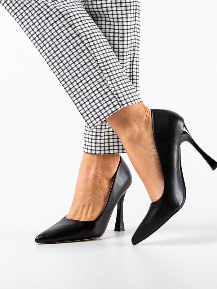 Pantofi cu toc Pakun Negri