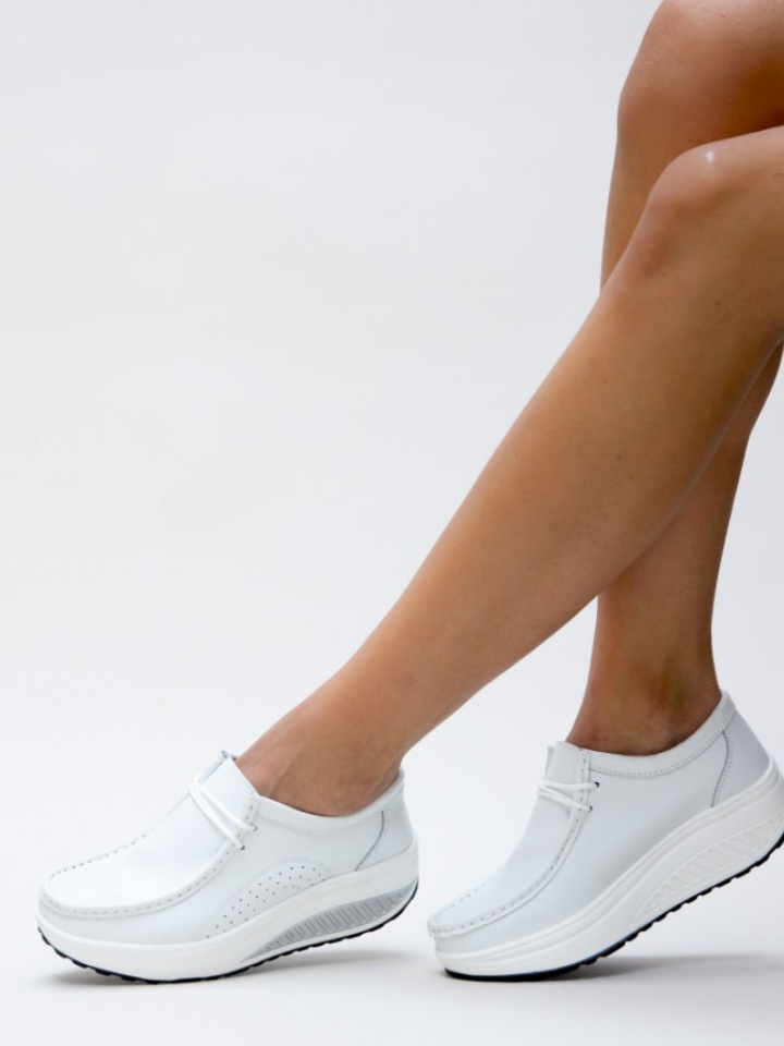 Pantofi Casual Roly Alb 2