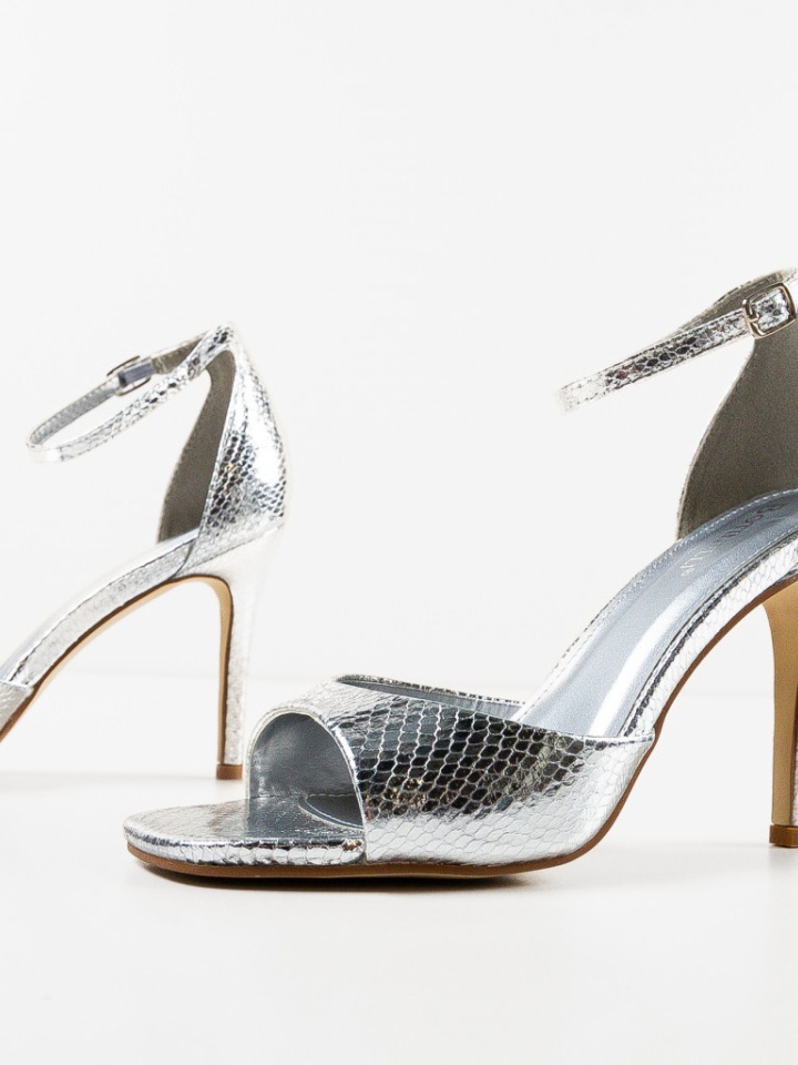 Sandale cu toc Lekaz Negri