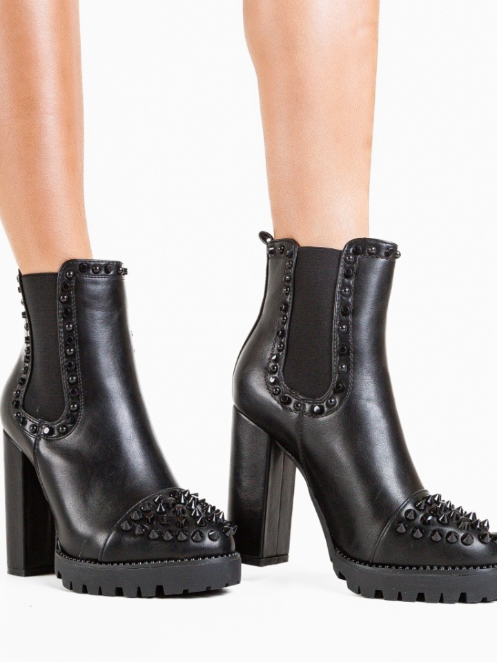 Botine dama Mendel Negre