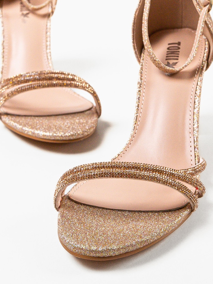 Sandale cu toc Kaya Negre