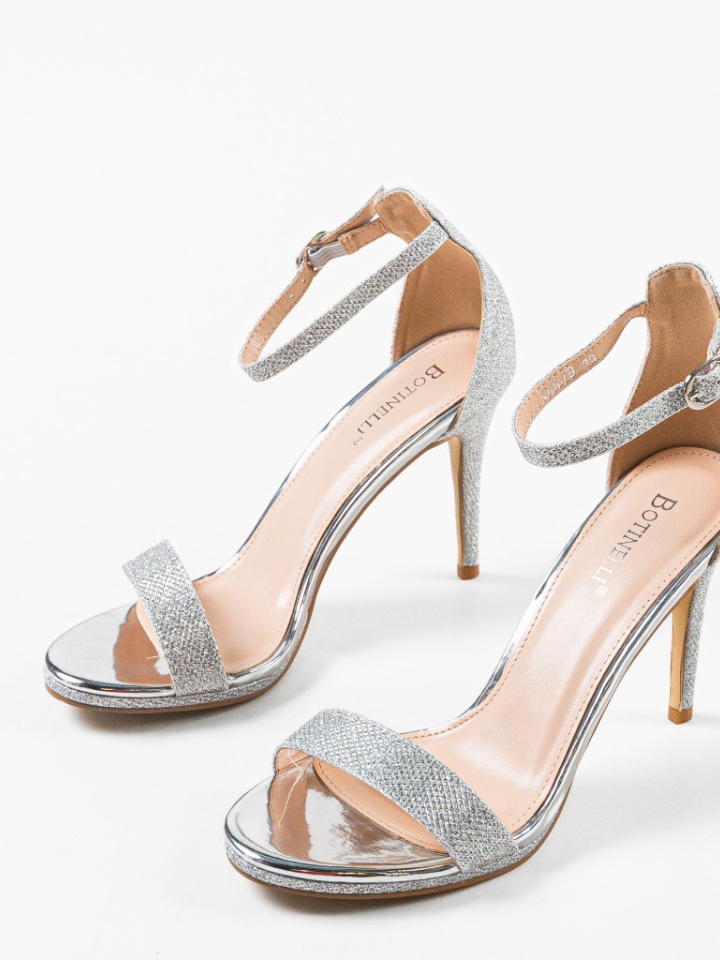 Sandale cu toc Krijo Negri