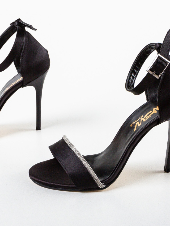 Sandale cu toc Cassius Albe 2