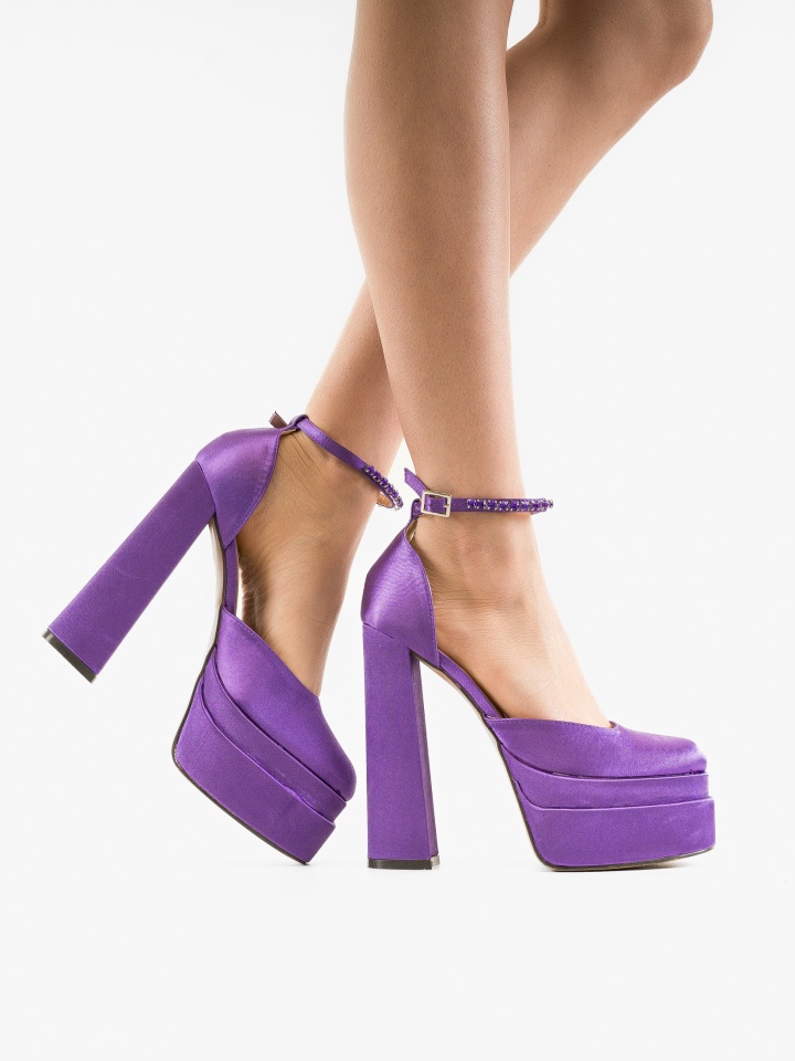 Pantofi dama Rahim Mov