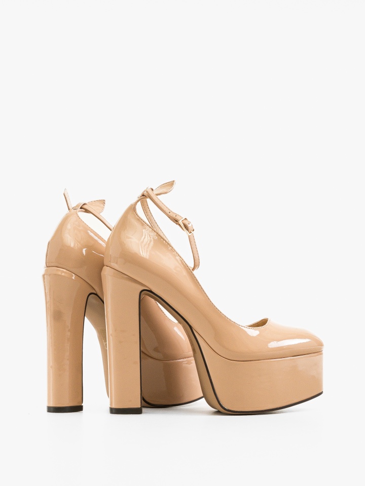 Pantofi dama Azhaah Bej
