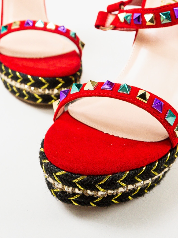 Platforme dama Jakanza Argintii