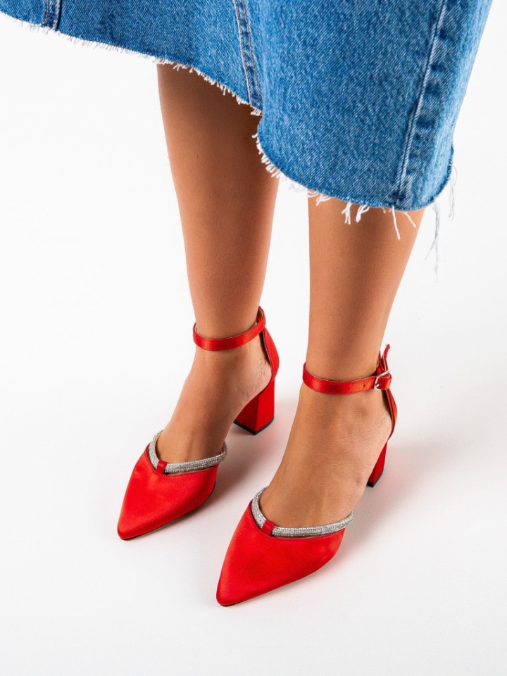 Pantofi dama Flimox Rosii