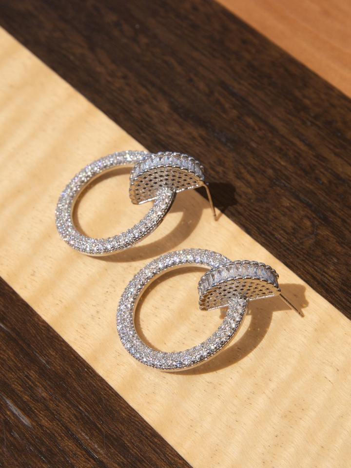 Cercei Ornero Argintii