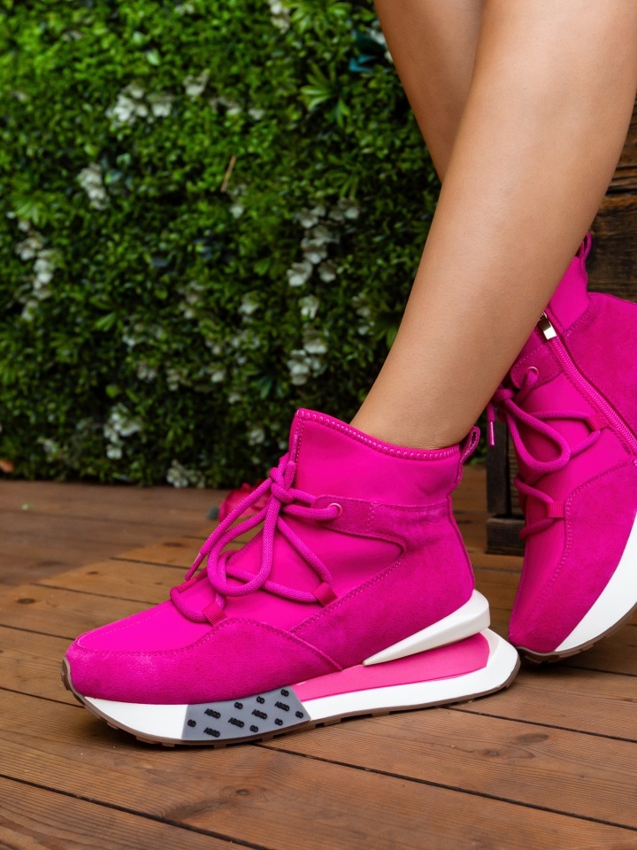 Sneakers dama Klawan Fuchsia