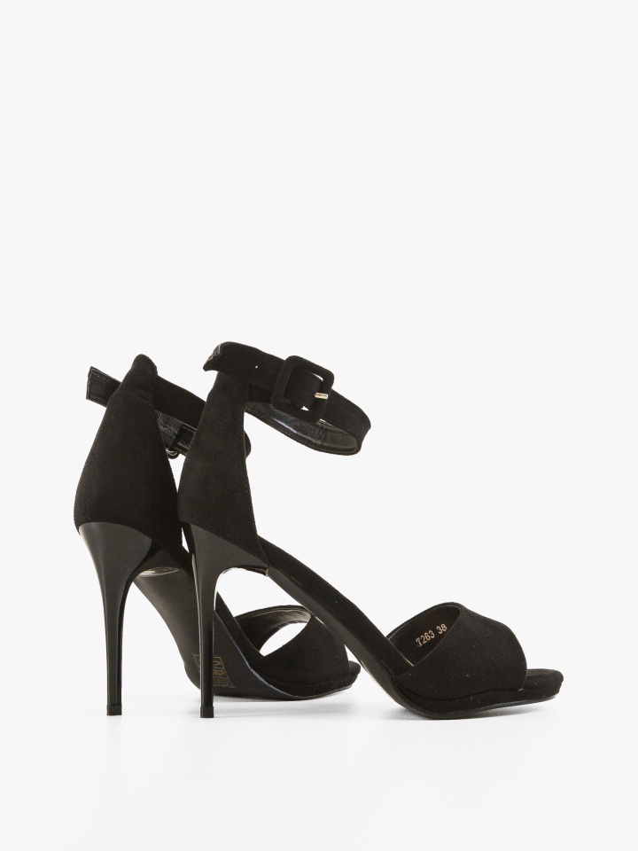 Sandale cu toc James Rosii