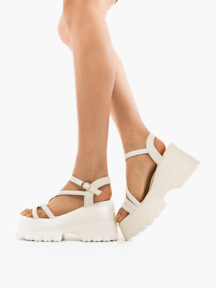 Platforme dama Jazez Albe