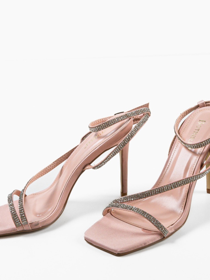 Sandale cu toc Neyman Aurii