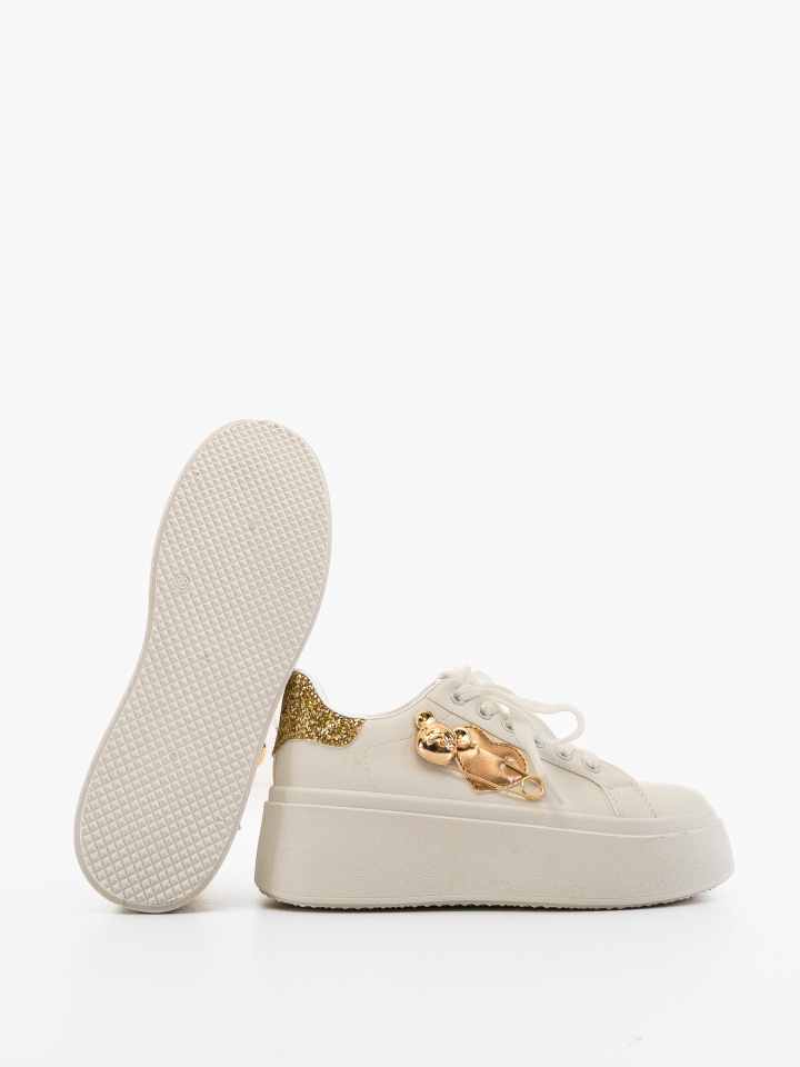 Sneakers dama Neela Argintii