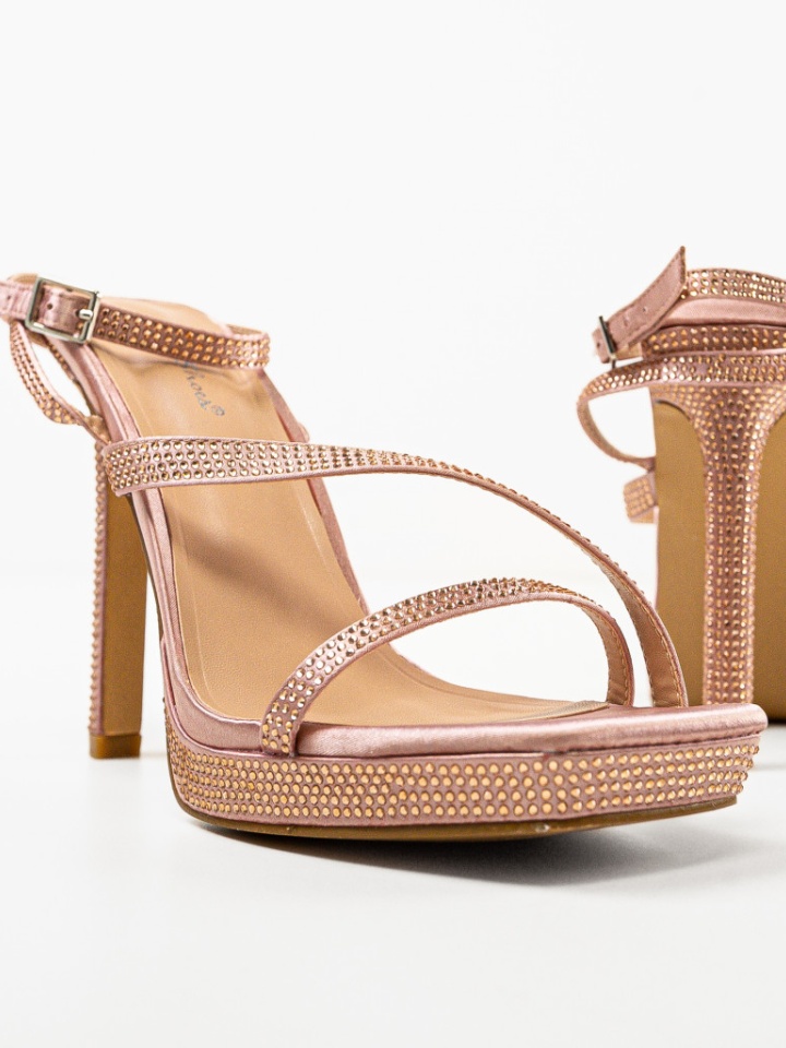 Sandale cu toc Jian Bej 2