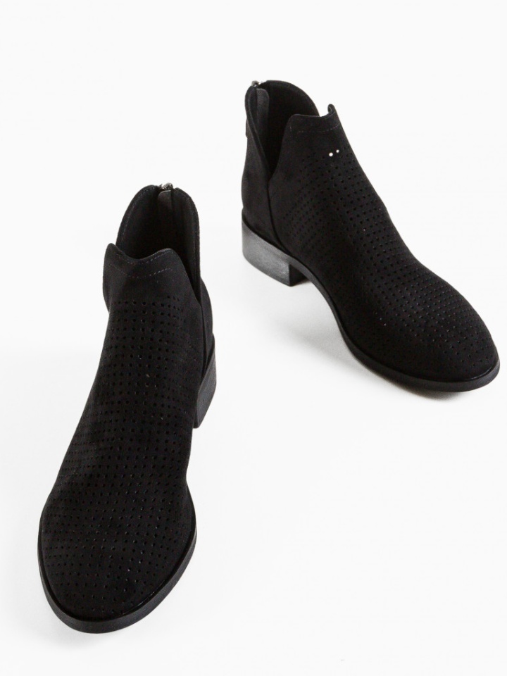 Botine dama Felt Negre