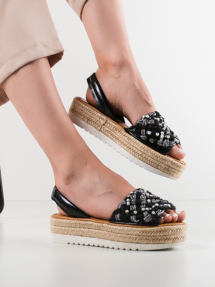 Sandale dama Lash Negre