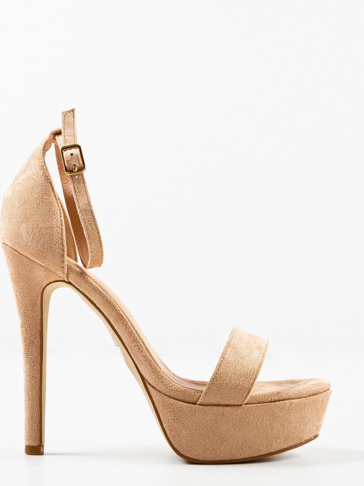 Sandale cu toc Olink Negre