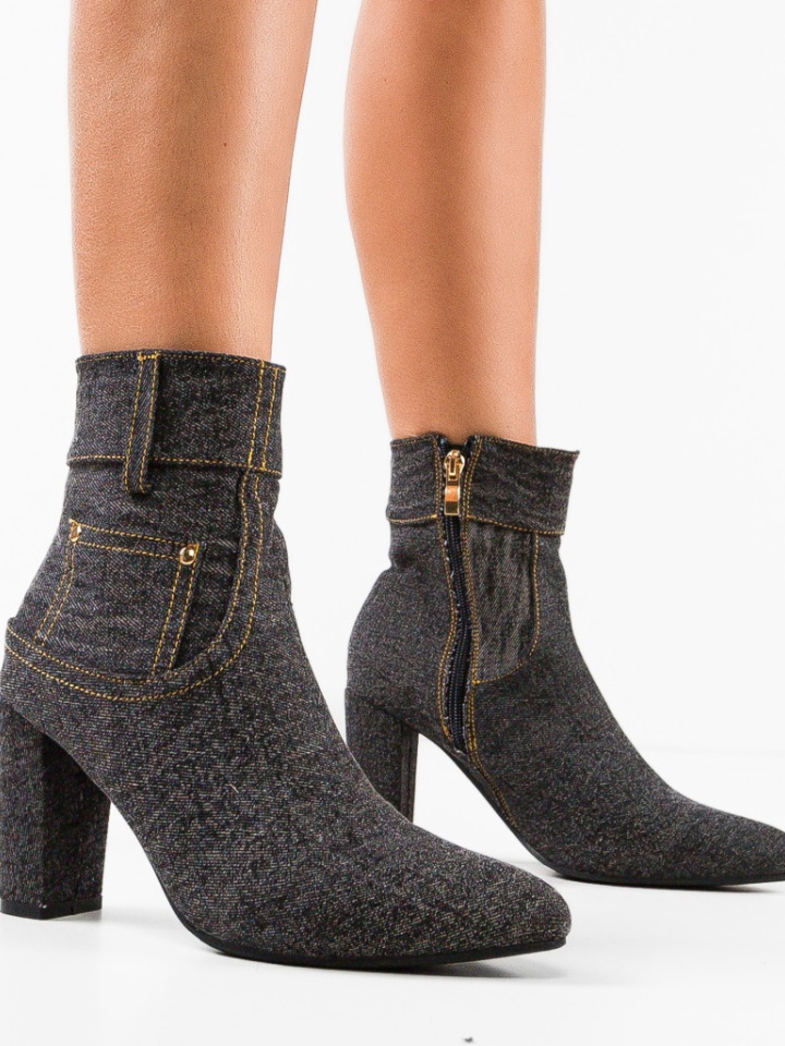 Botine dama Jean Albastre 2