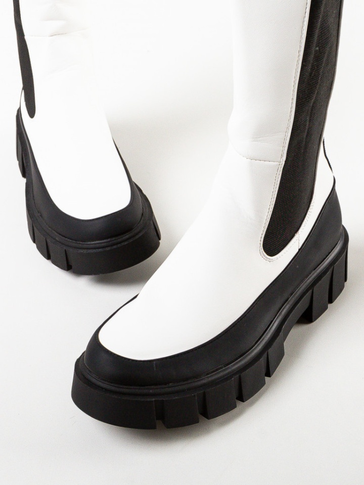 Cizme dama Caoimhe Albe