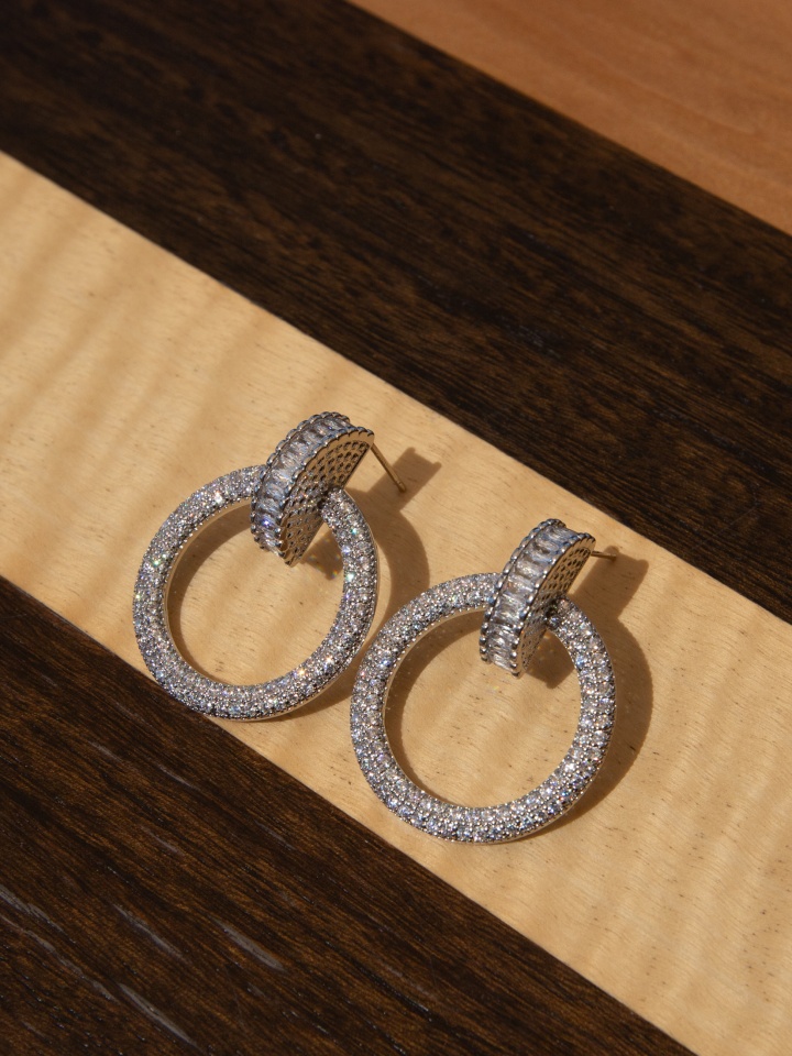 Cercei Ornero Argintii