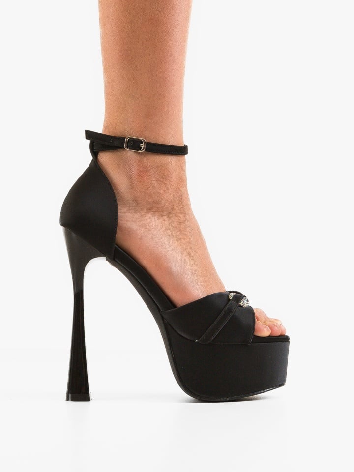 Sandale cu toc Sanguino Rosii