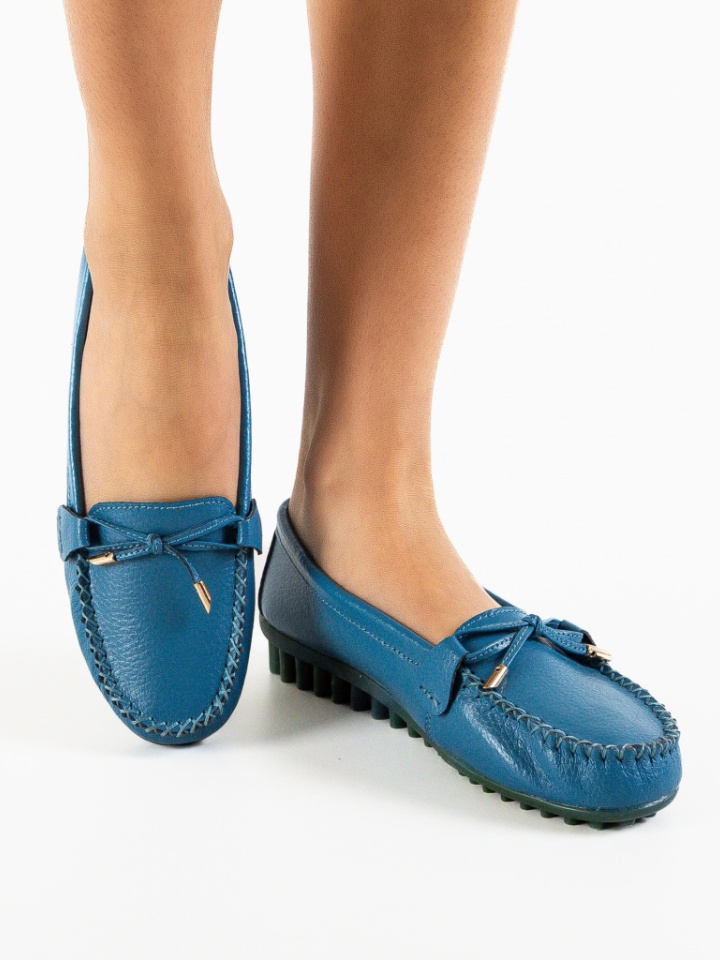 Pantofi Casual Zanetti Albastri