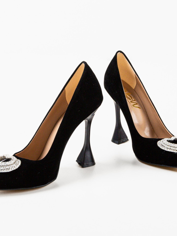 Pantofi cu toc Darino Negri 2