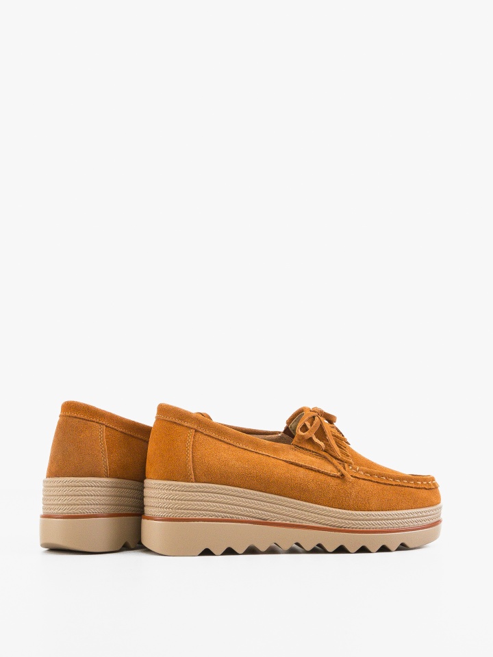 Pantofi Casual Hipok Camel