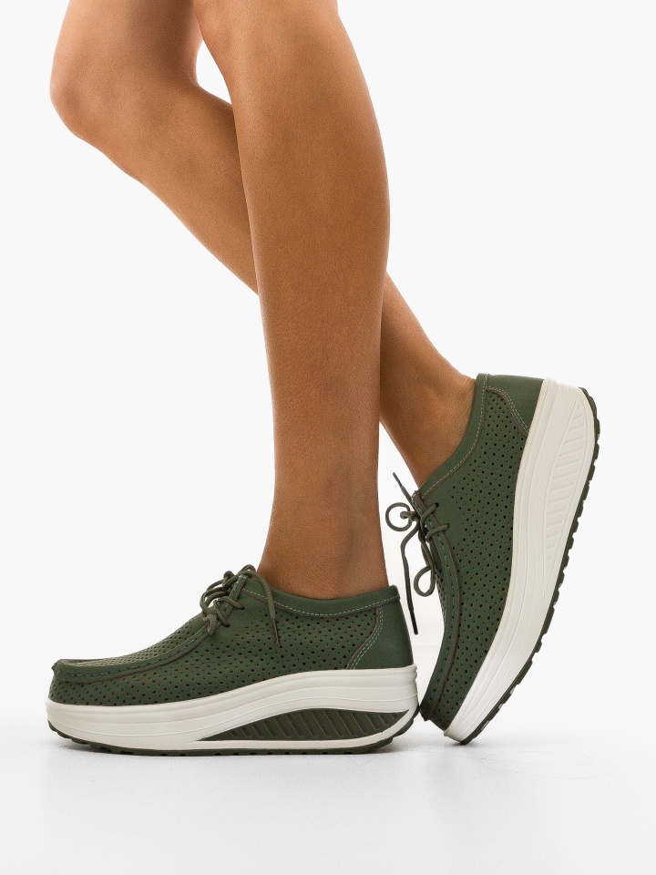 Pantofi Casual Baroco Verzi