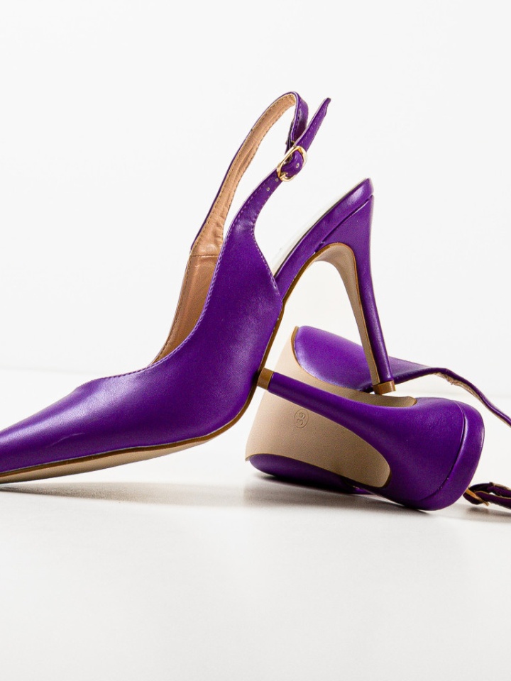 Pantofi cu toc Amani Bej