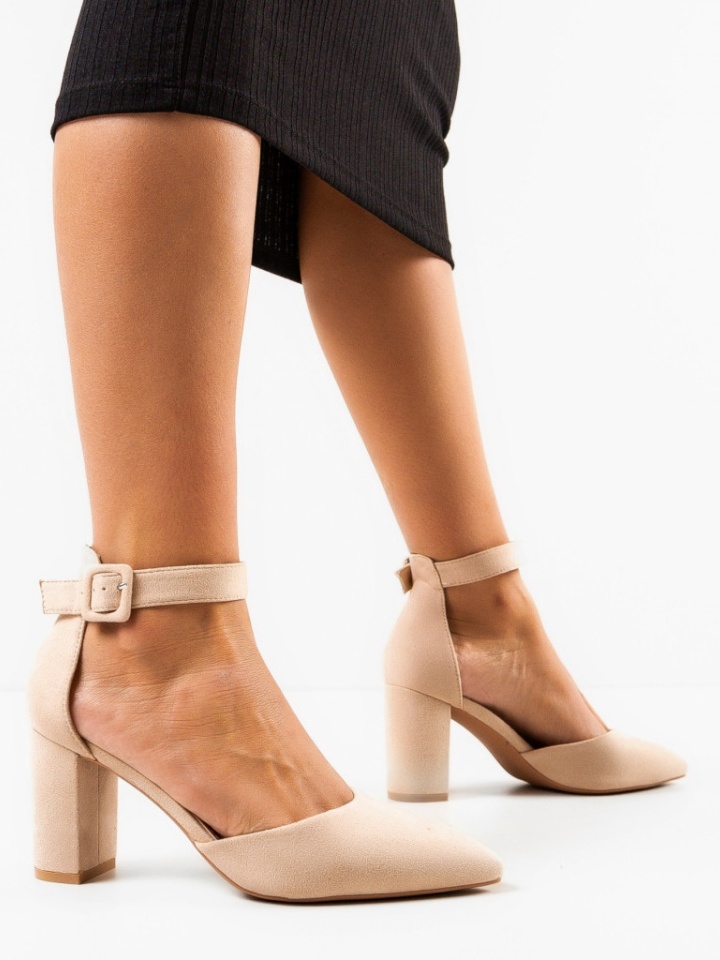 Pantofi dama Kole Bej 2